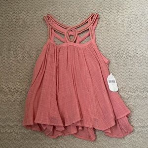 NWT Altar’d State Beaded Coral Tank